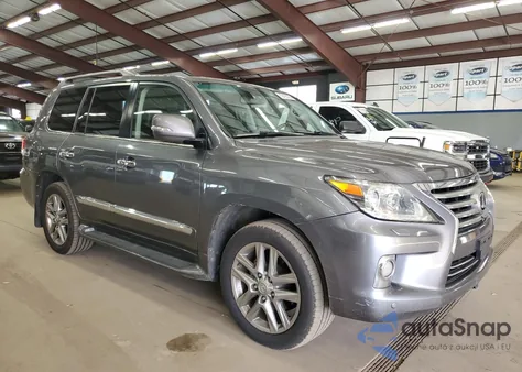 2013 Lexus Lx 570 from USA, damaged, VIN JTJHY7AX5D4120260